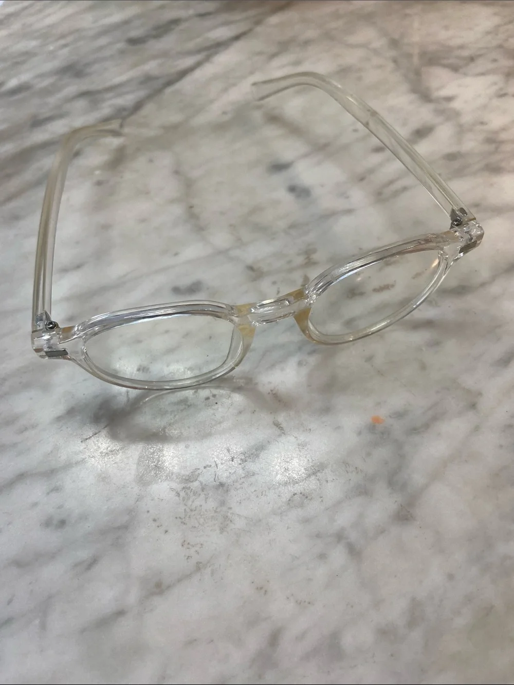 Fashion Nova Clear Reading Glasses - Transparent Frame